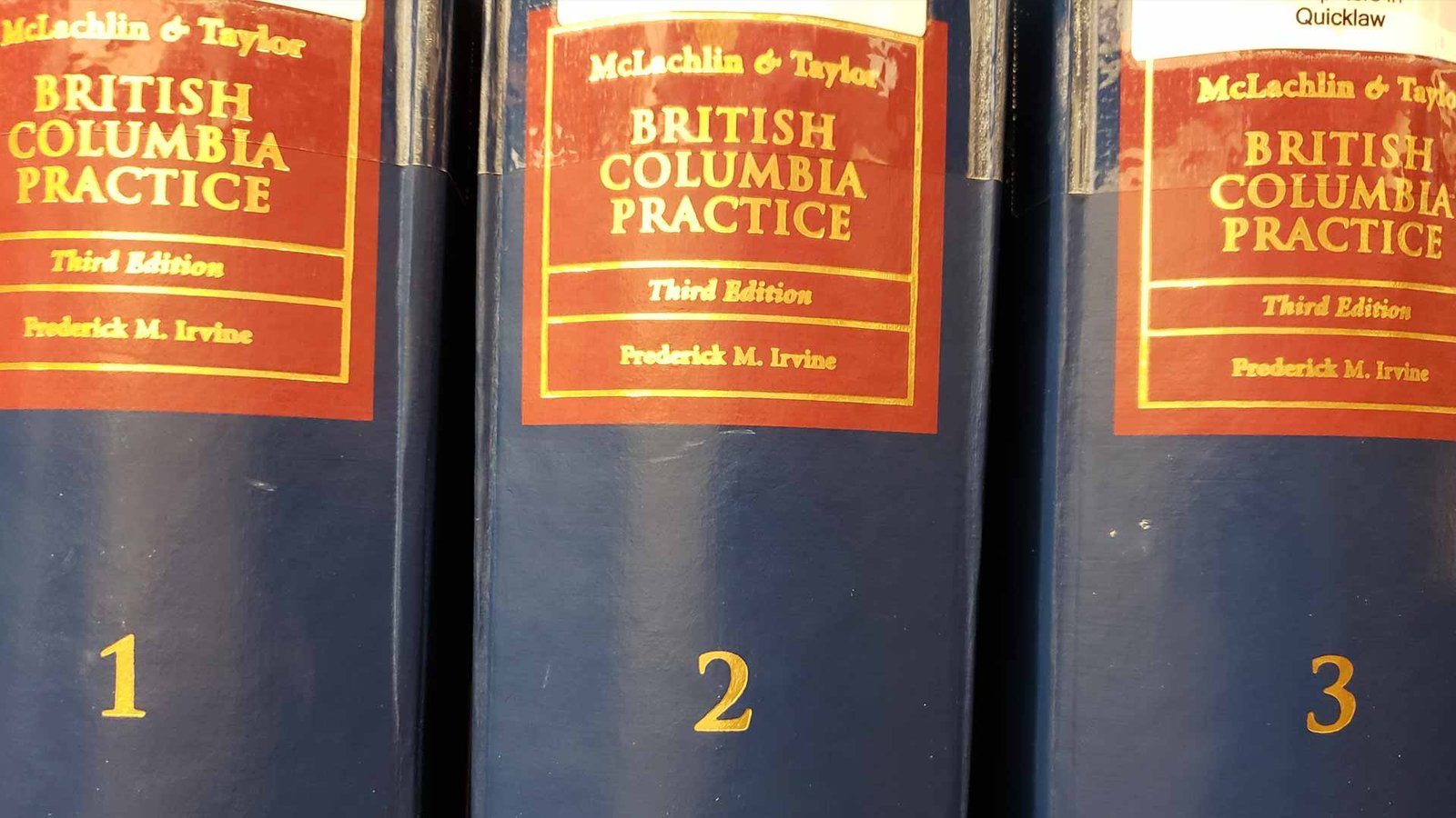 British Columbia Practice book